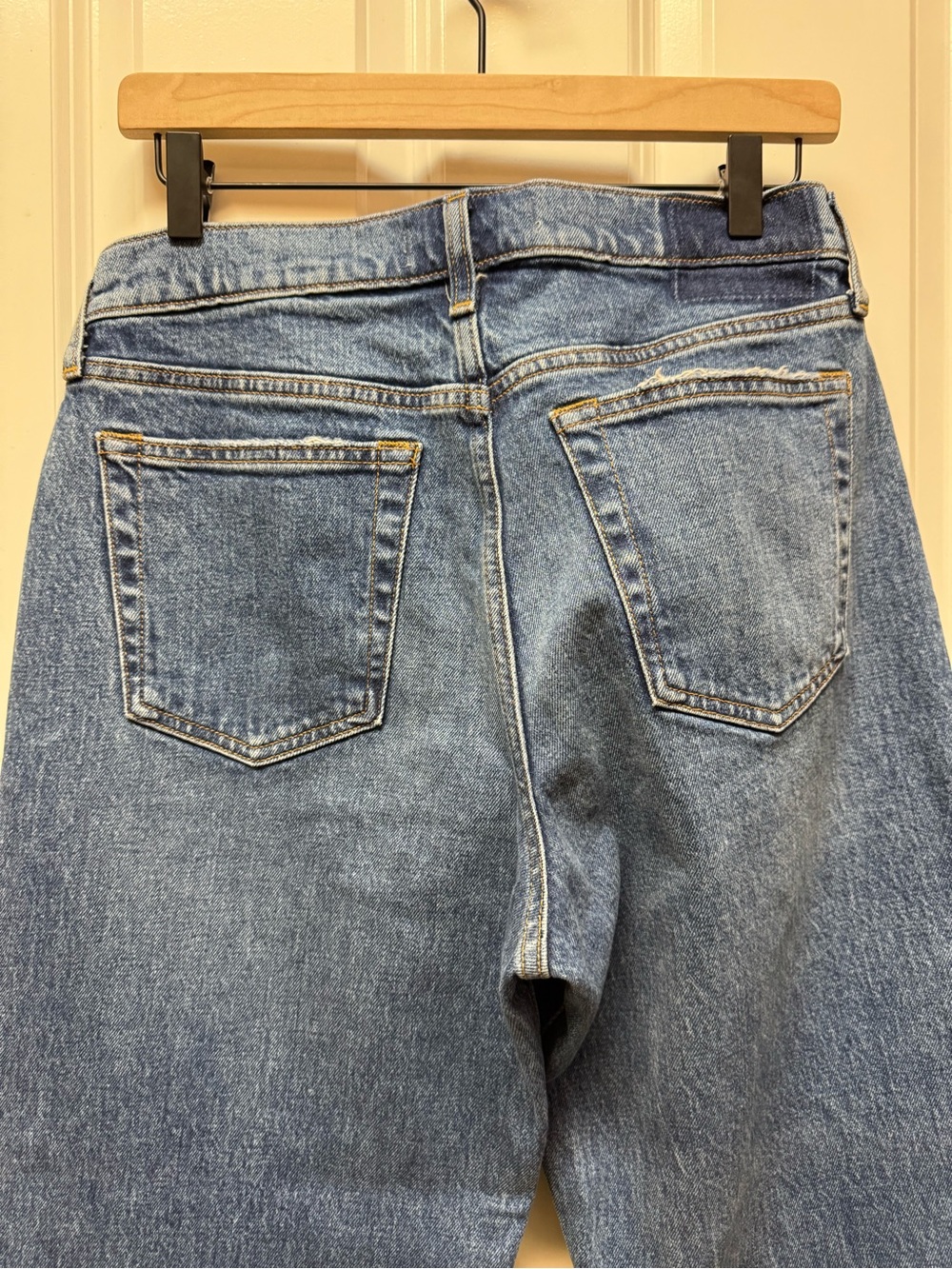 Abercrombie low rise baggy cuffed jeans - Picture 6 of 7
